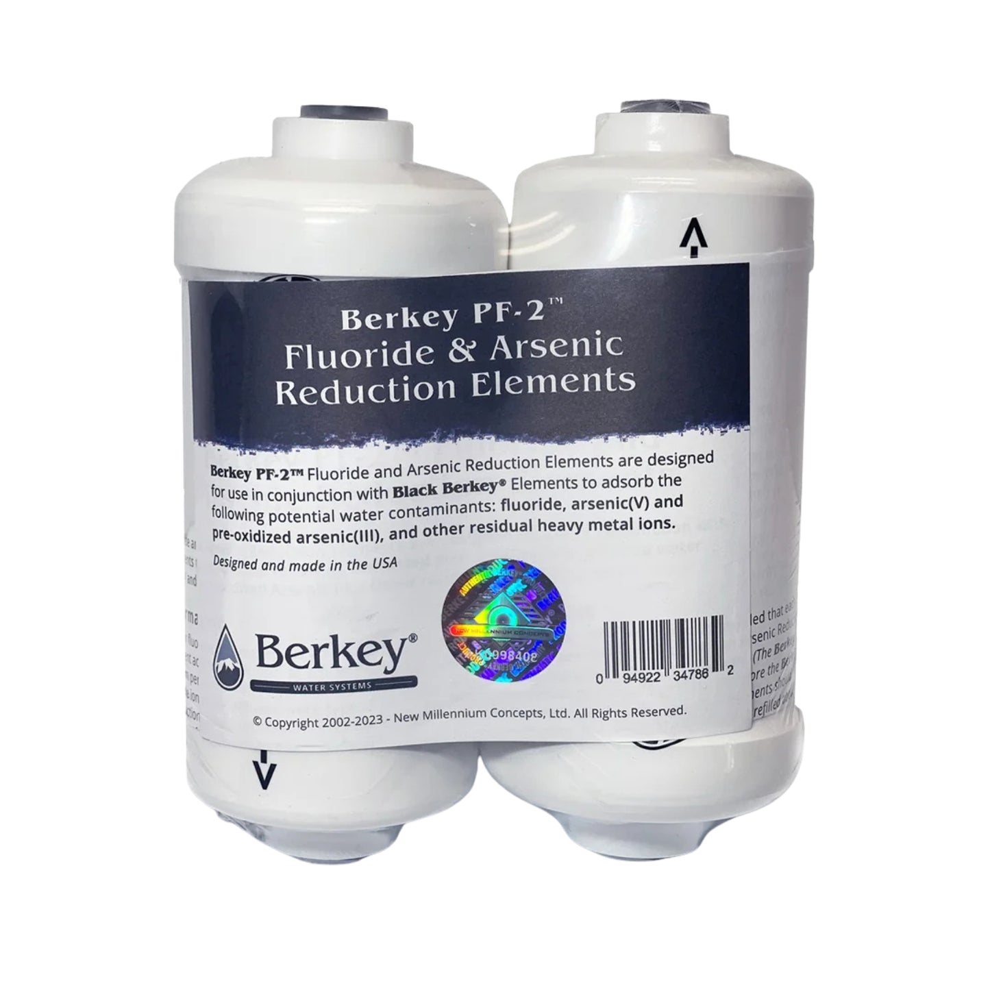 Berkey PF 2 Fluoride and Arsenic Water Filters
