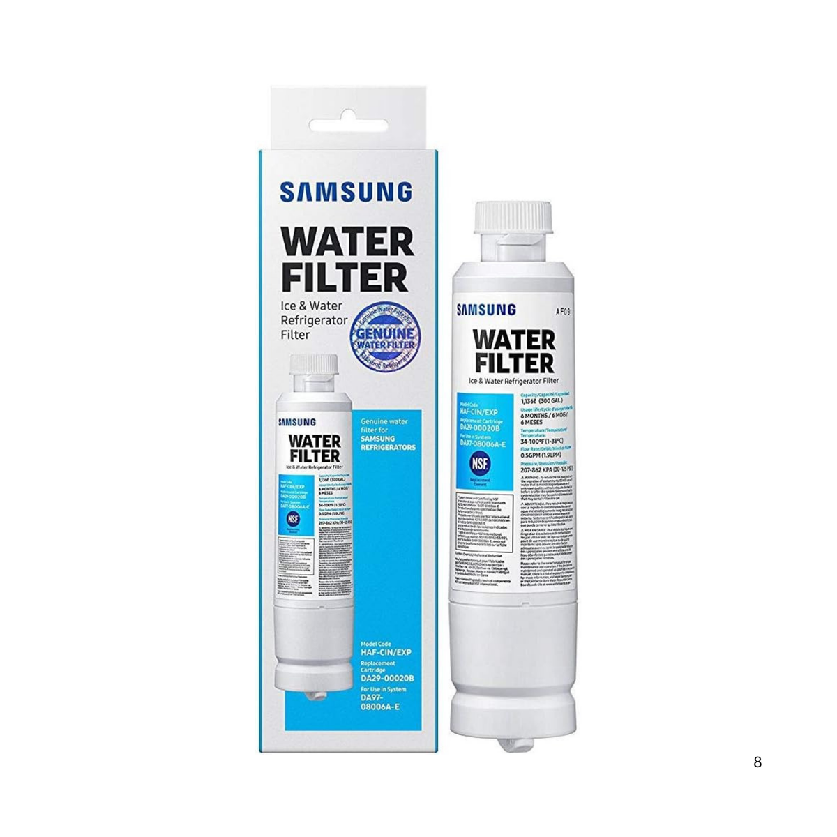 Samsung DA29-00020B Refrigerator Water Filter