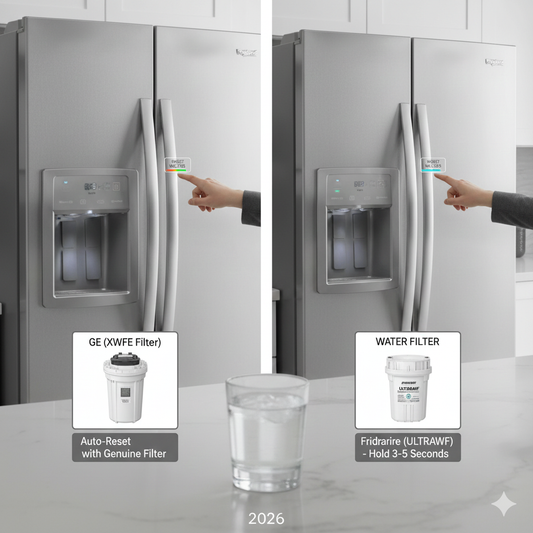 Water Filter Light on GE