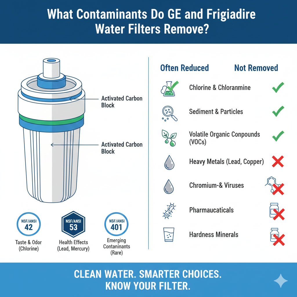 Frigidaire Water Filters Remove