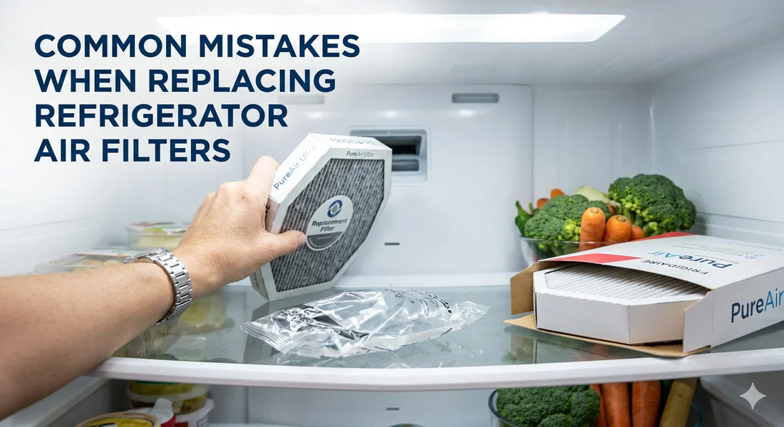 Common Mistakes When Replacing Refrigerator Air Filters