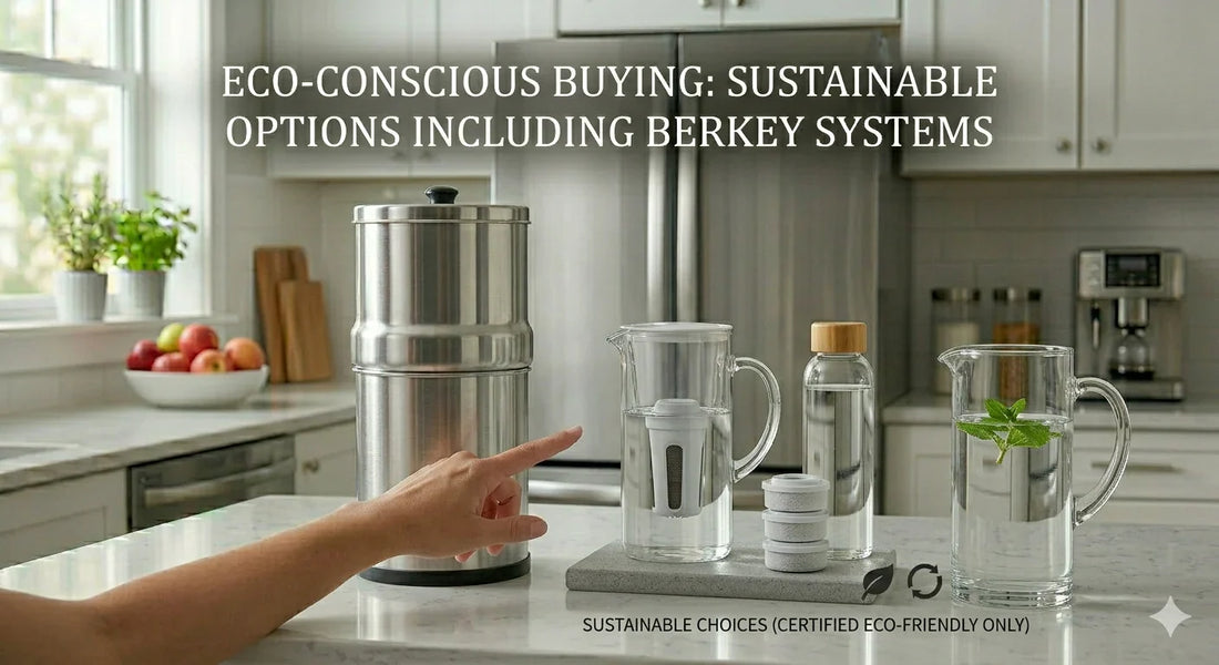 Eco-Conscious Buying: Sustainable Options Including Berkey Systems