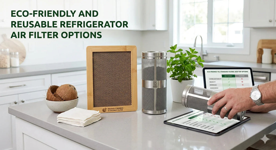 Eco-Friendly and Reusable Refrigerator Air Filter Options