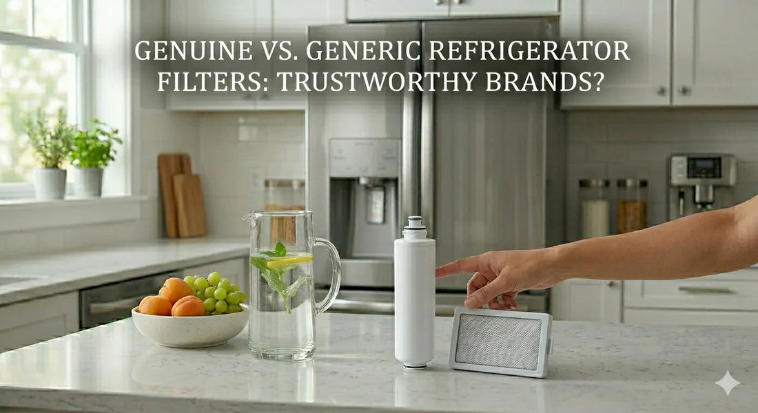 Genuine vs. Generic Refrigerator Filters: Which Brands Are Trustworthy?