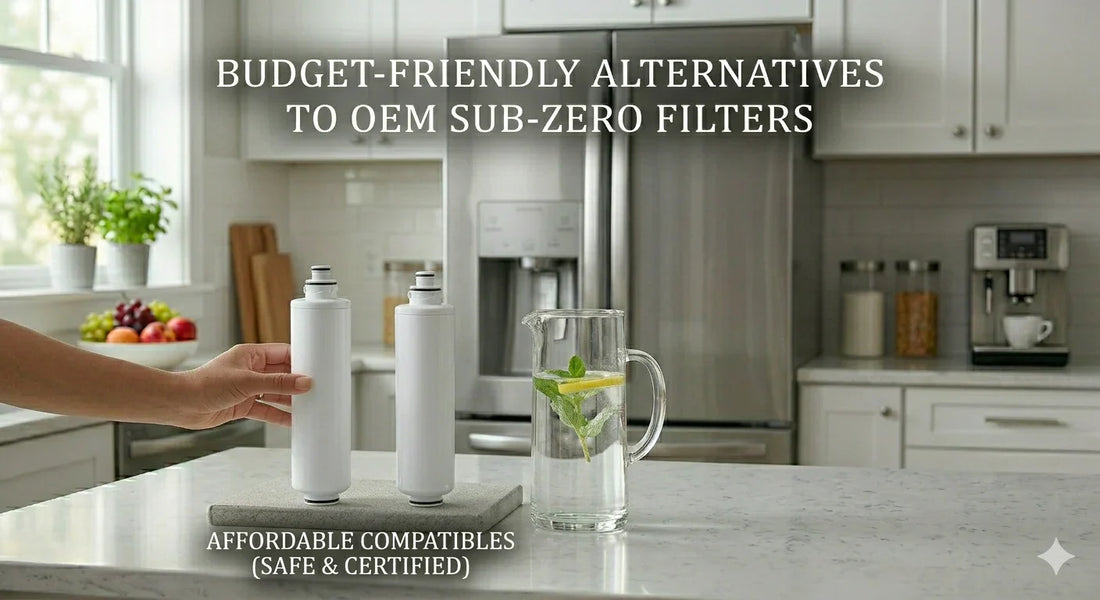 Budget-Friendly Alternatives to OEM Sub-Zero Water Filters