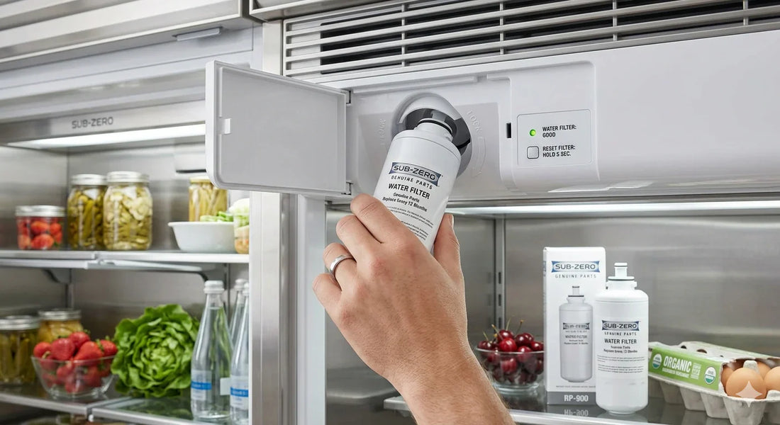 Sub-Zero Water Filter Bypass and Replacement Instructions