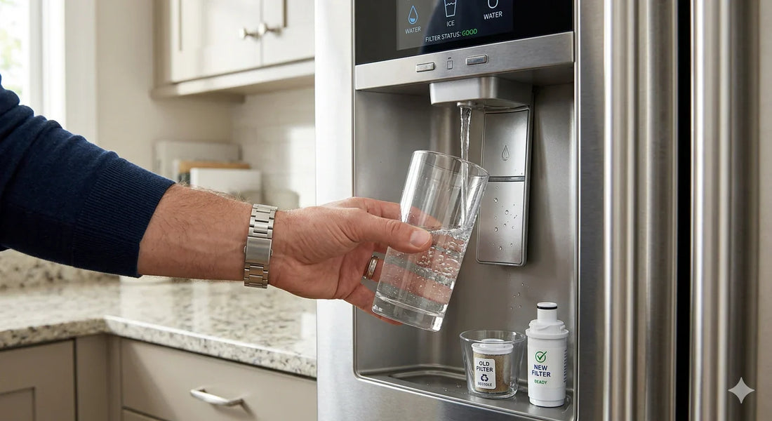 Why Your Refrigerator Water Tastes Bad After a Filter Change