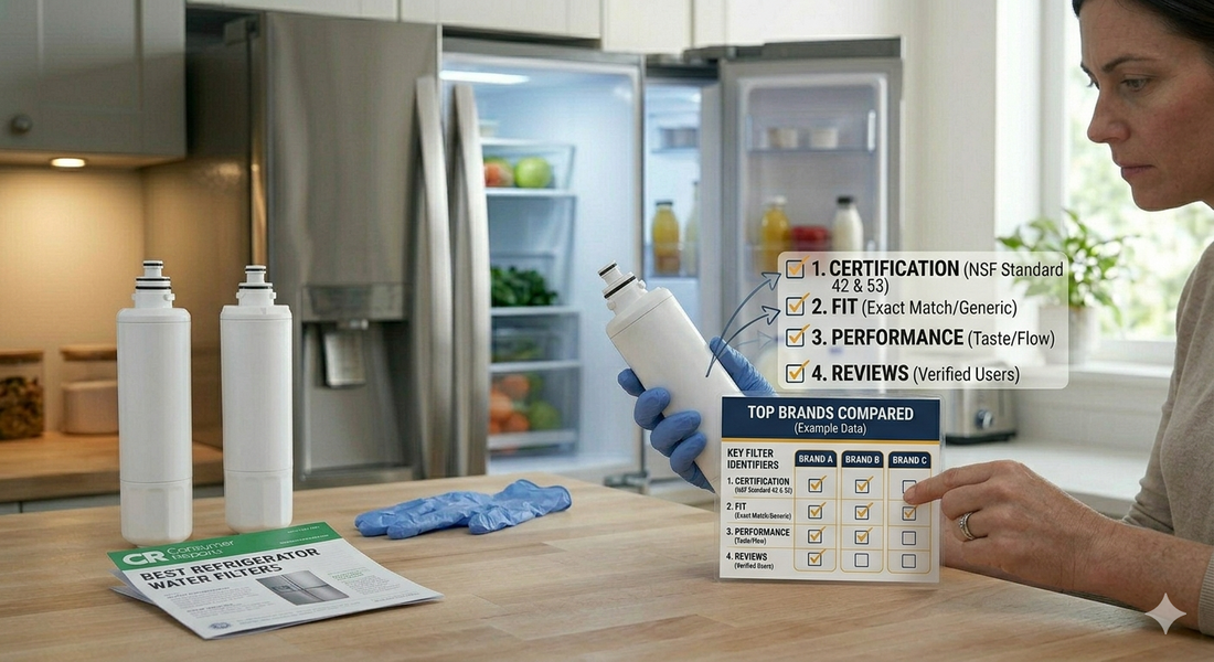 What Is the Best Brand of Fridge Water Filter?
