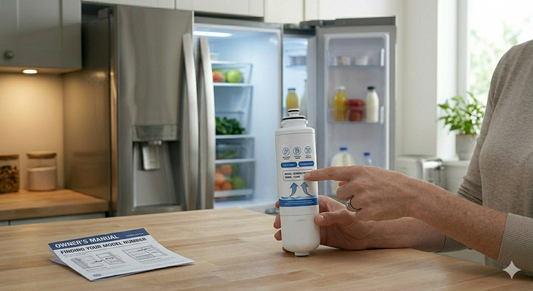 Where Do I Find My Refrigerator Water Filter Model Number?