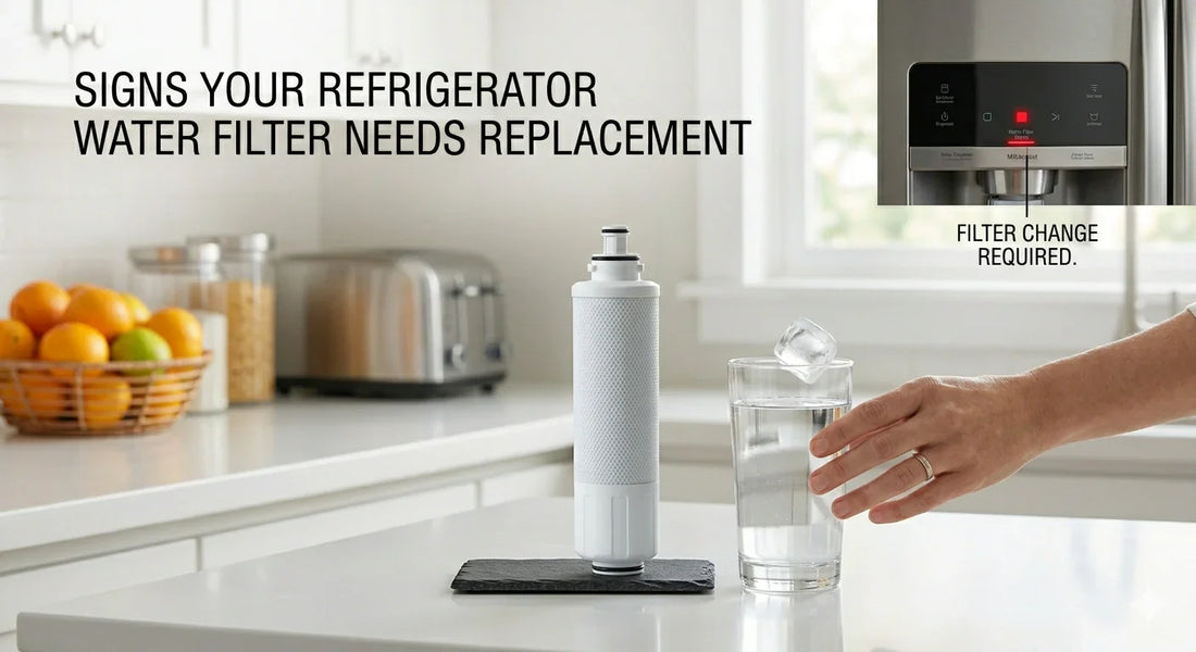 Signs Your Refrigerator Water Filter Needs Replacement