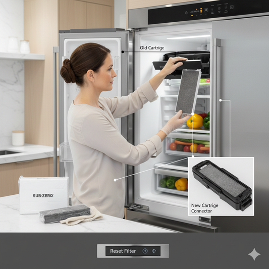 Guide to Installing a Sub-Zero Air Filter