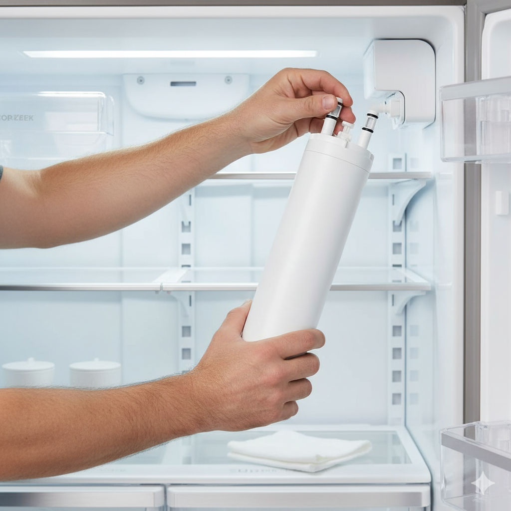 How to Replace Frigidaire PureSource 3 WF3CB Refrigerator Water Filter
