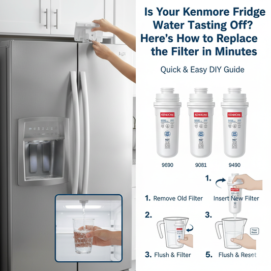 Kenmore Fridge Water Tasting Off
