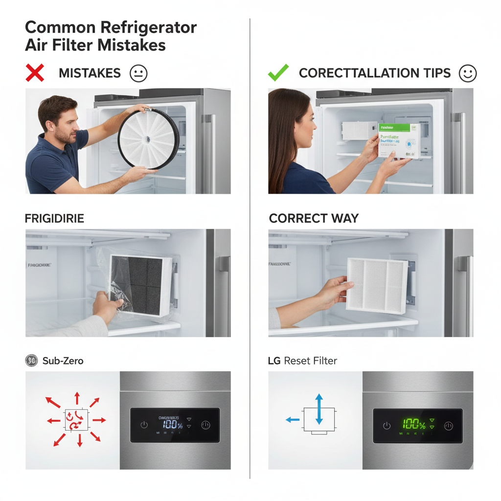 Refrigerator Air Filter Errors