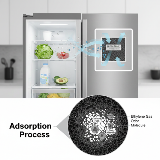 Refrigerator Air Filters Improve Food Freshness