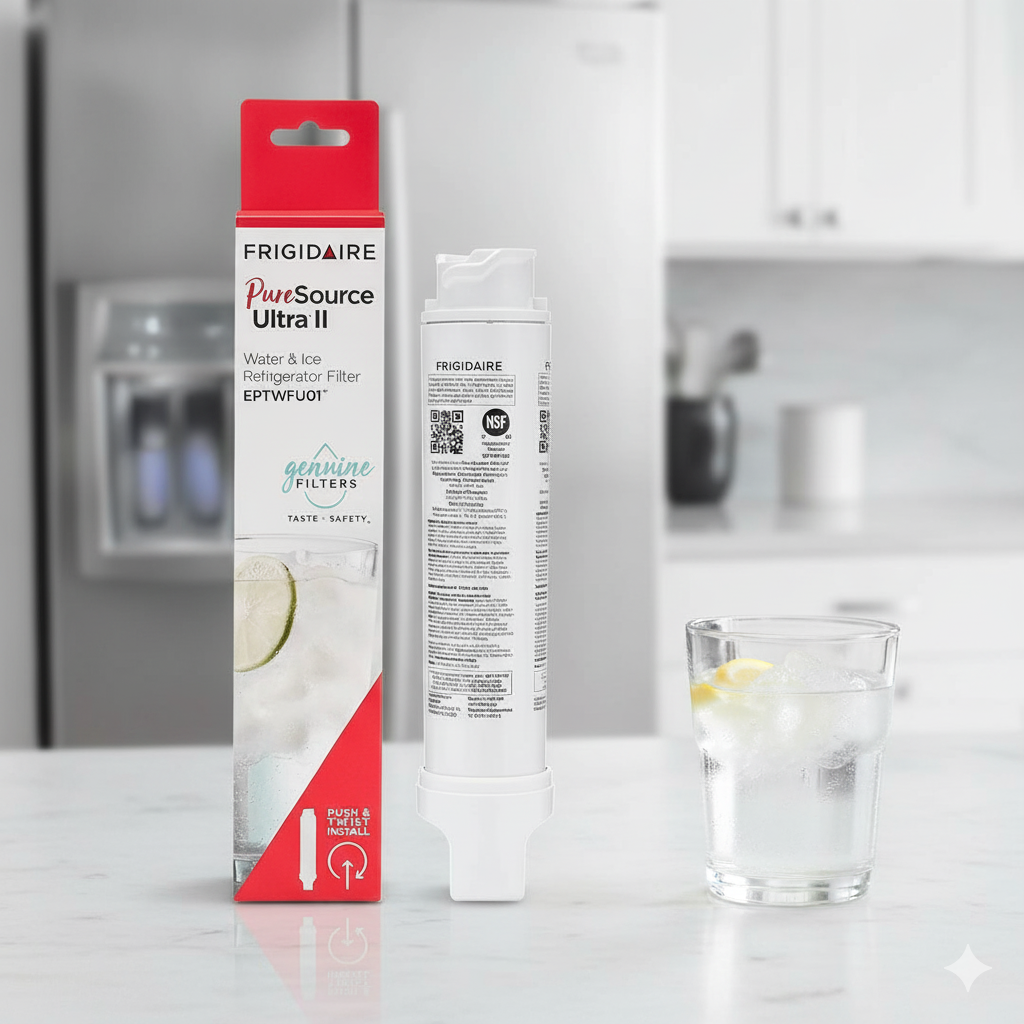 How to Replace Frigidaire PureSource Ultra II EPTWFU01 Refrigerator Water Filter