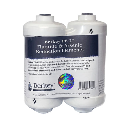 Berkey PF 2 Fluoride and Arsenic Water Filters