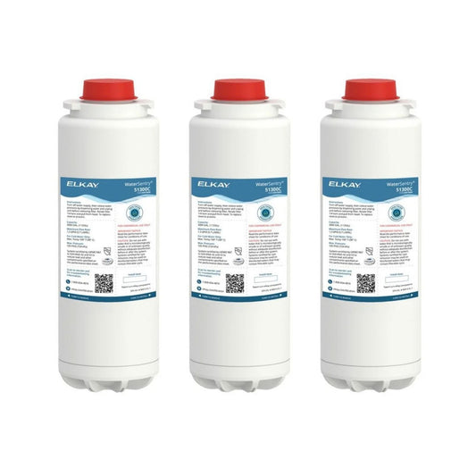 Elkay 51300C WaterSentry Replacement Filter 3 Pack