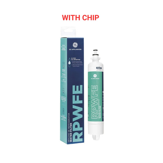 GE RPWFE Refrigerator Water Filter Replacement (With RFID Chip)