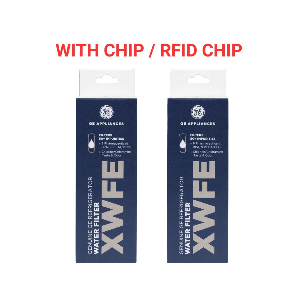 GE XWFE Refrigerator Water Filter with chip