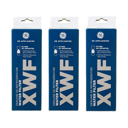 GE XWF refrigerator water filter 3 pack