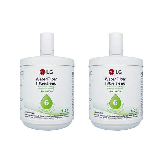 LG LT500P Refrigerator Water Filter 2-Pack