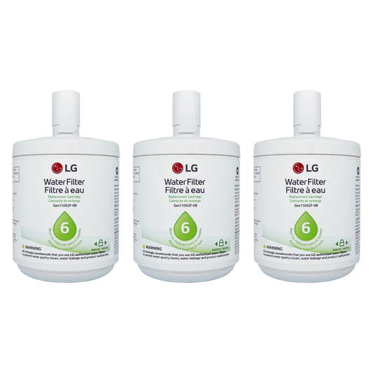 LG LT500P Refrigerator Water Filter 3-Pack