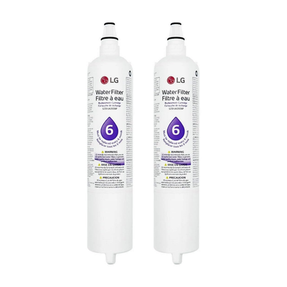 LG LT600P Refrigerator Water Filter 2 Pack
