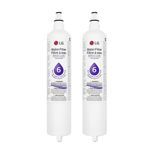 LG LT600P Refrigerator Water Filter 2 Pack