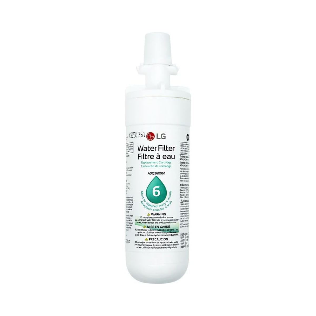 LG LT700P Refrigerator Water Filter 1 pack