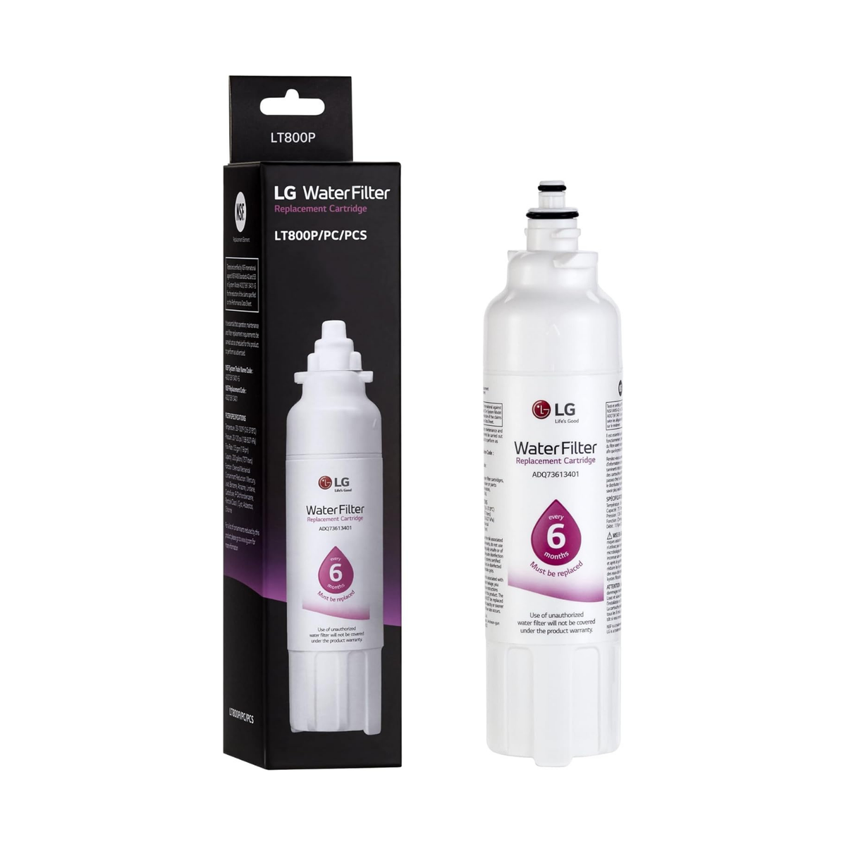 LG LT800P Refrigerator Water Filter