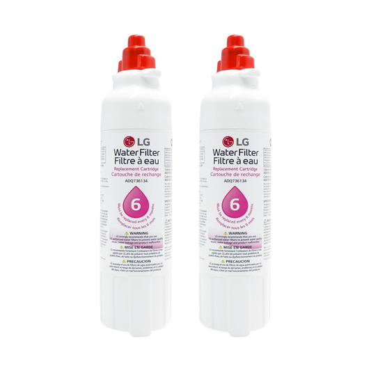LG LT800P Refrigerator Water Filter 2 Pack