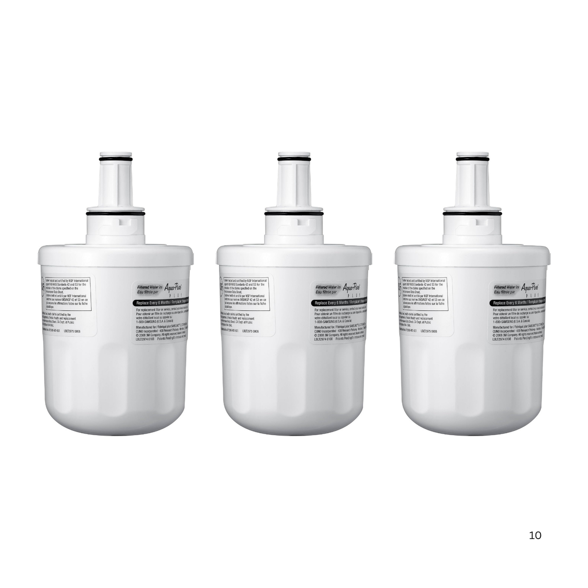 Samsung DA29-00003F Aqua-Pure Plus Water Filter 3-Pack