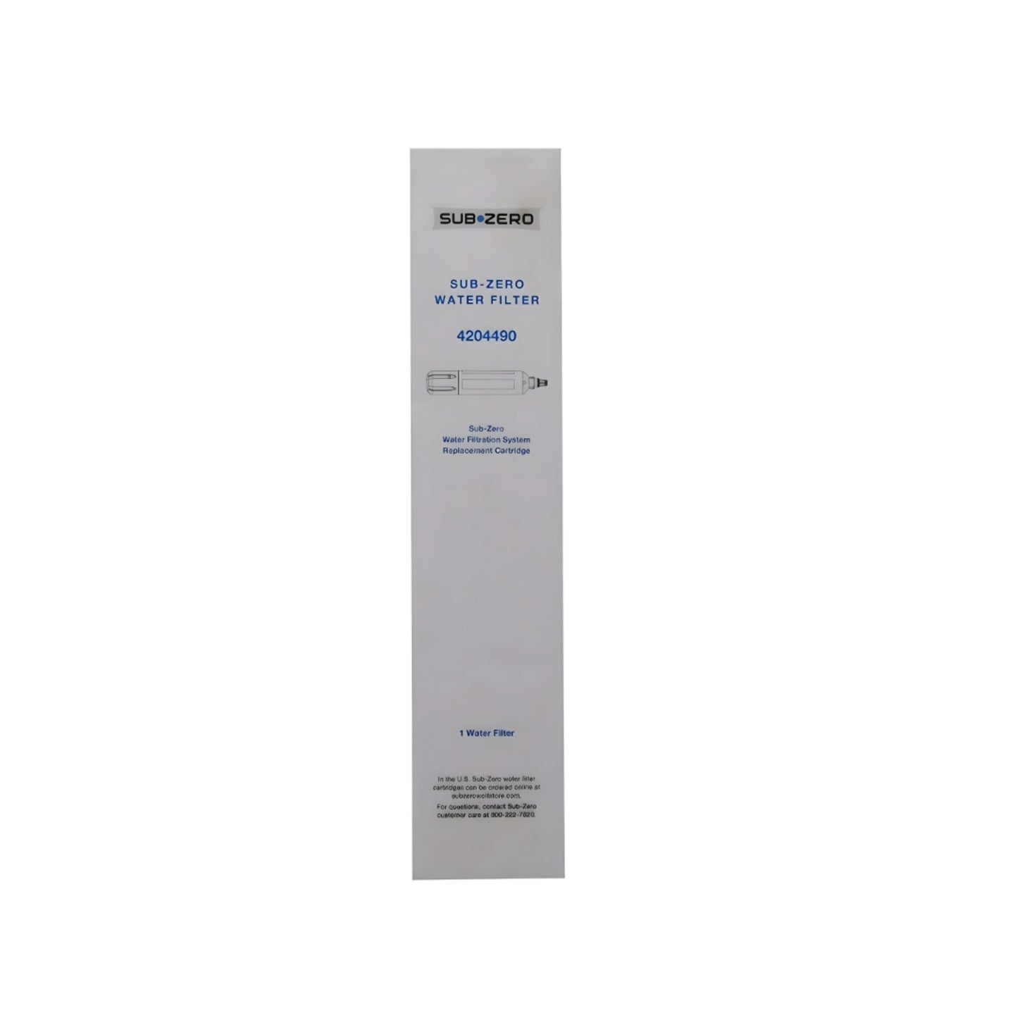 Sub Zero Refrigerator Water Filter 4204490  Replacement