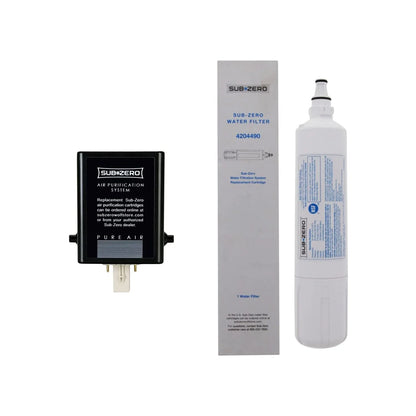 Sub Zero 4204490 Water Filter & 7007067 Air Cartridge Combo Pack
