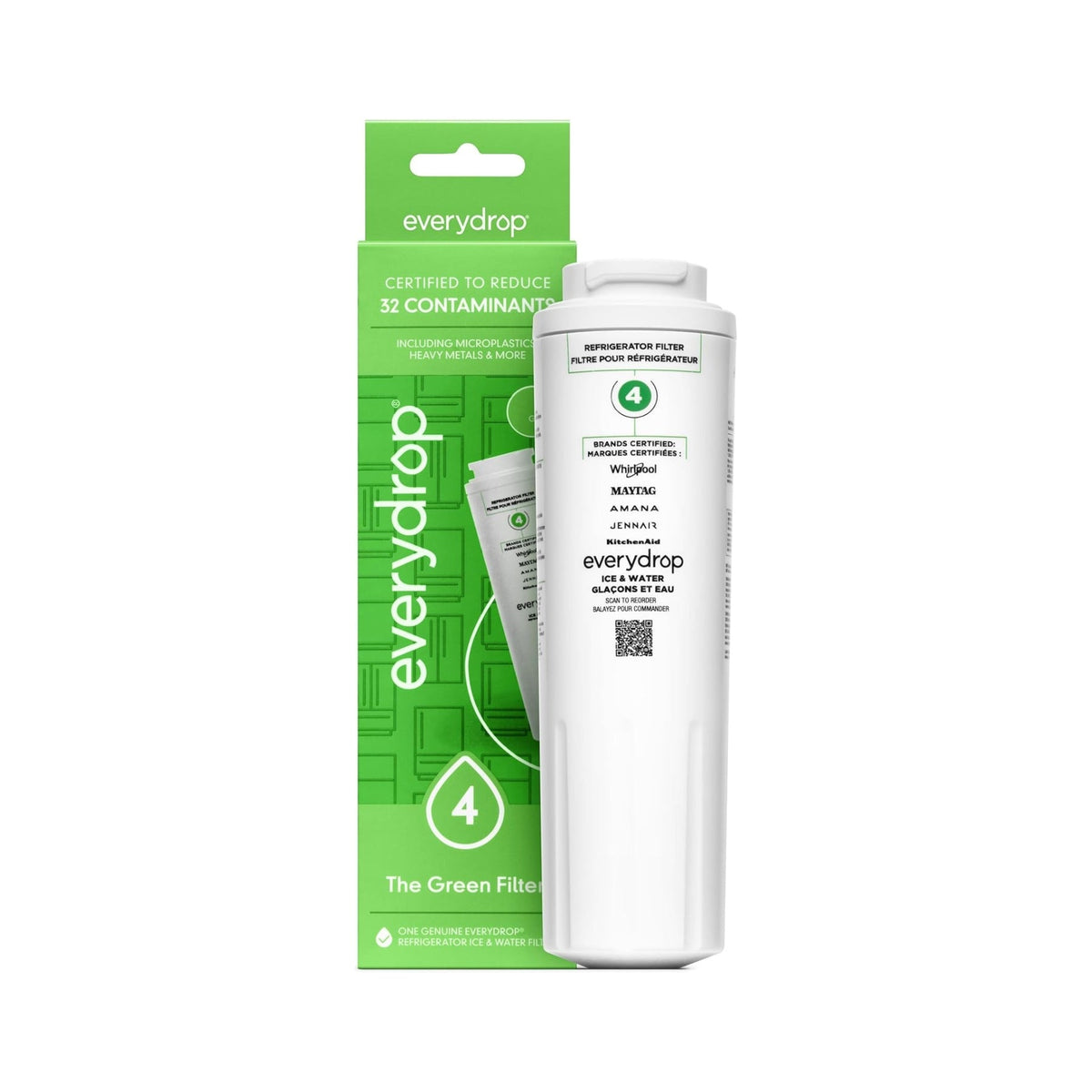 Whirlpool EDR4RXD1 Everydrop Ice and Water Filter 4